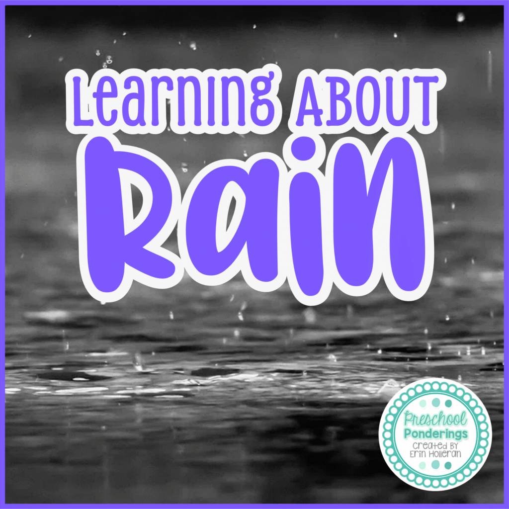 preschool rain