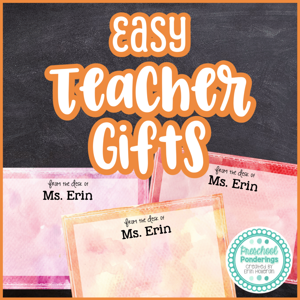 Last Minute Teacher Gift