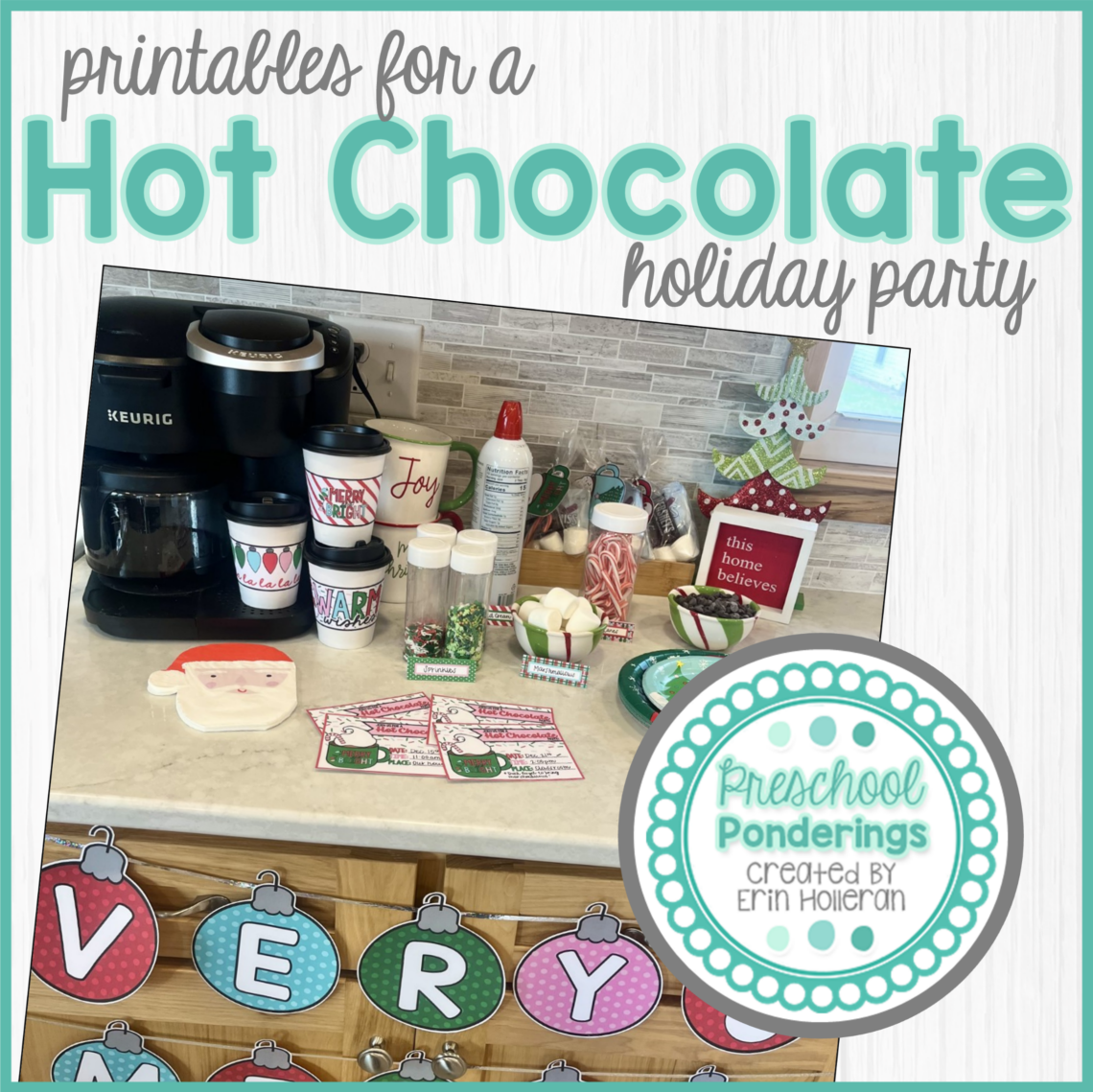 hot chocolate party printable