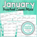 January preschool lesson plans