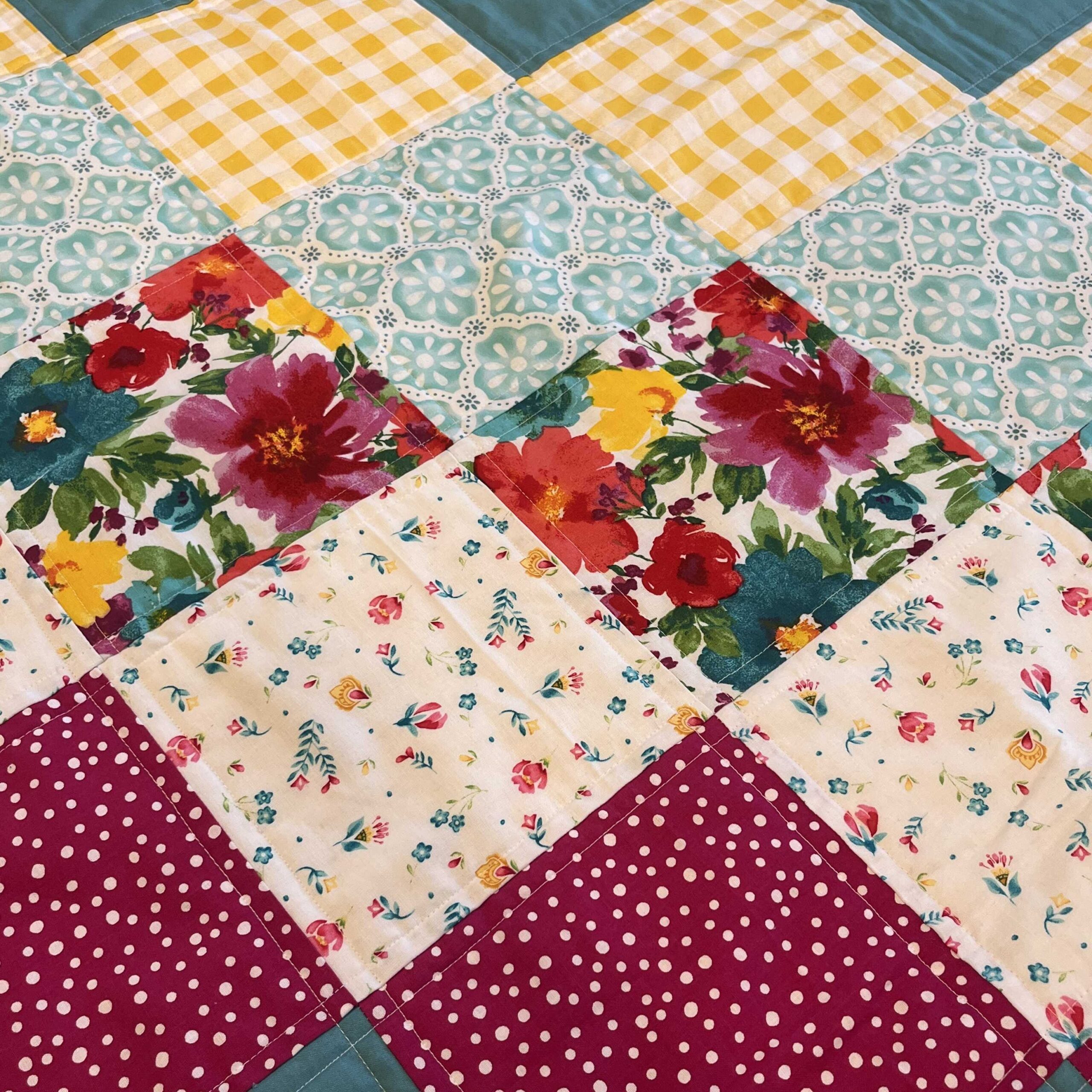 bright quilt