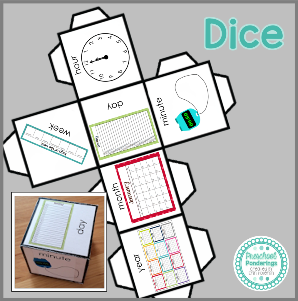 teaching units of time dice