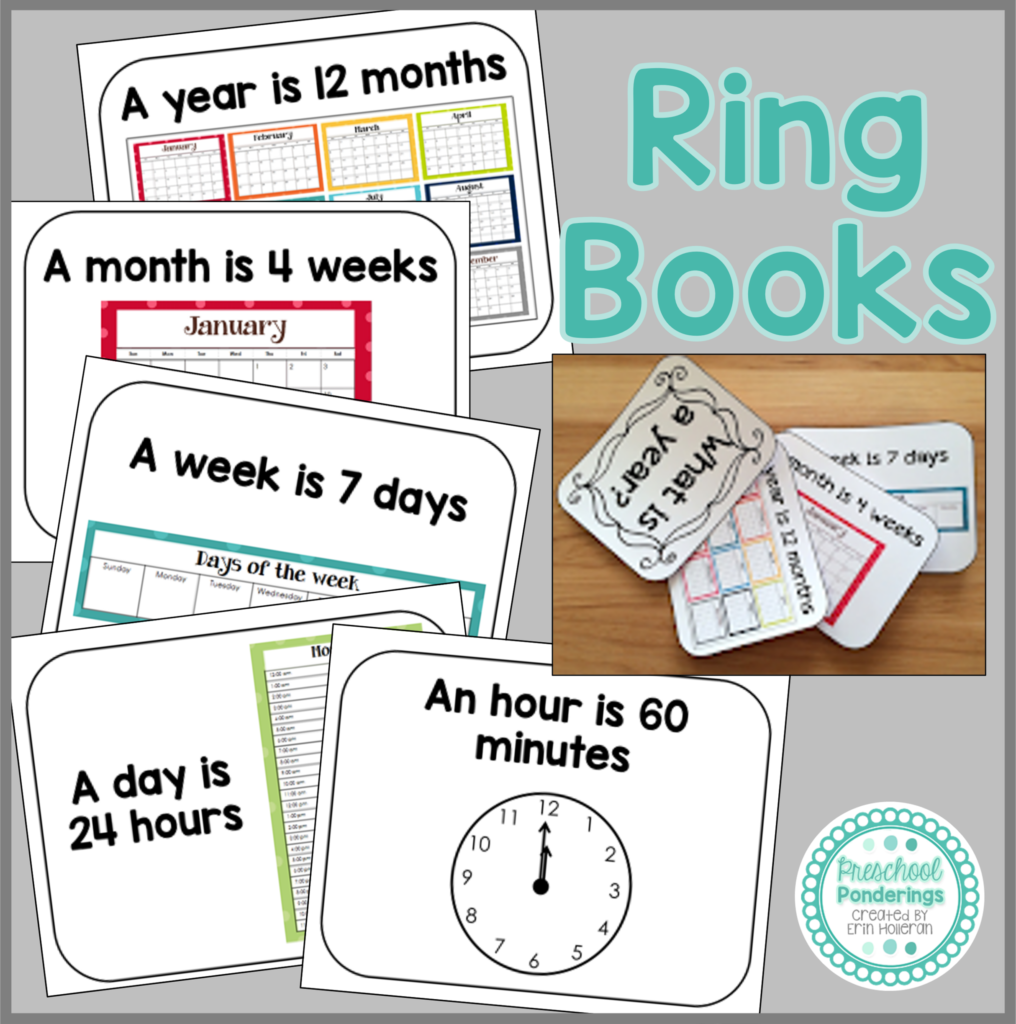 teaching units of time ring books