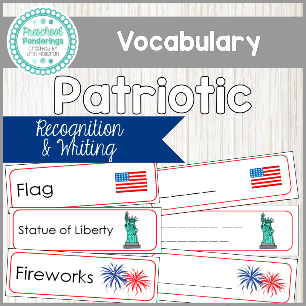 Patriotic vocabulary