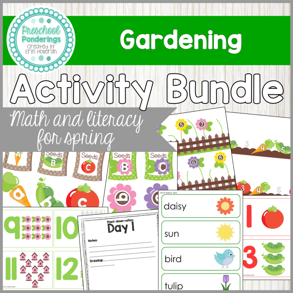 preschool gardening activities