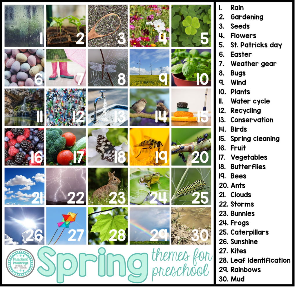 spring themes