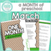 March preschool activities