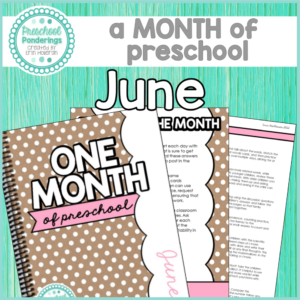 Preschool Lesson Plans and Activities for June - June preschool activities