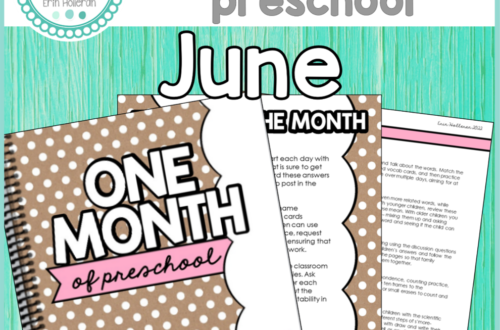 June preschool lesson plans