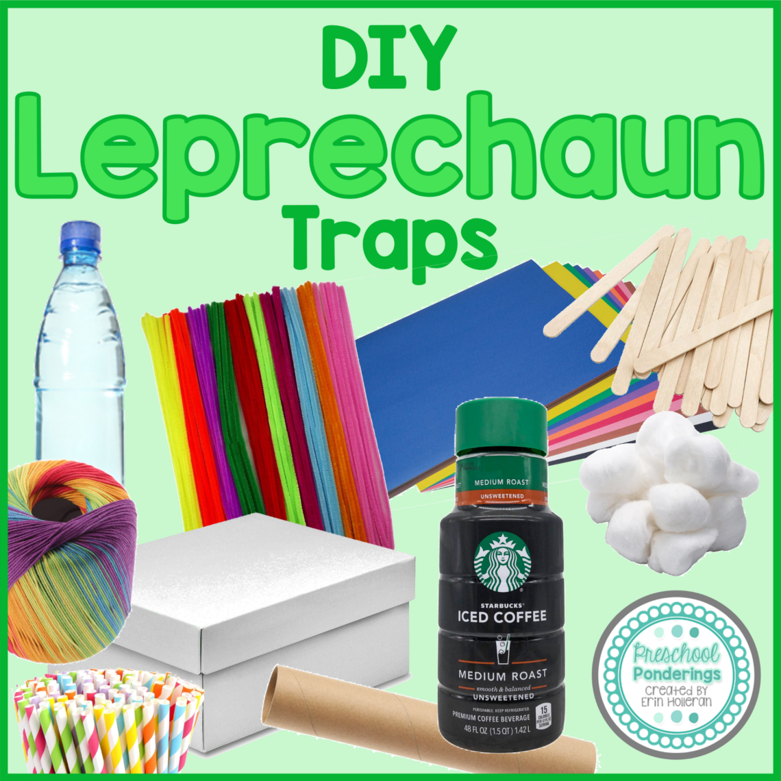 Leprechaun trap supplies