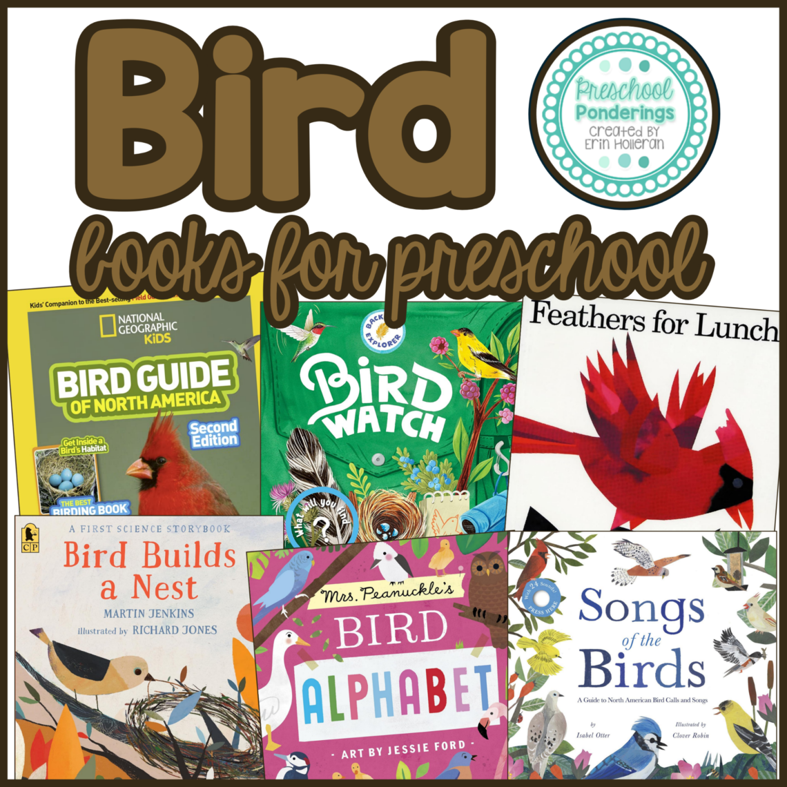Preschool Bird Books