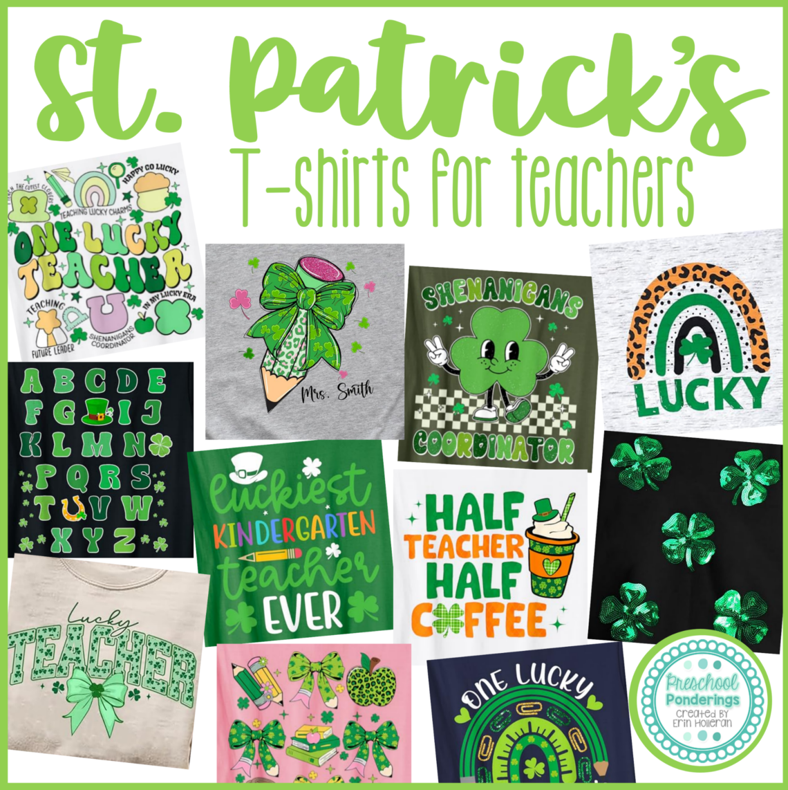 Tshirts for St. Patrick's Day