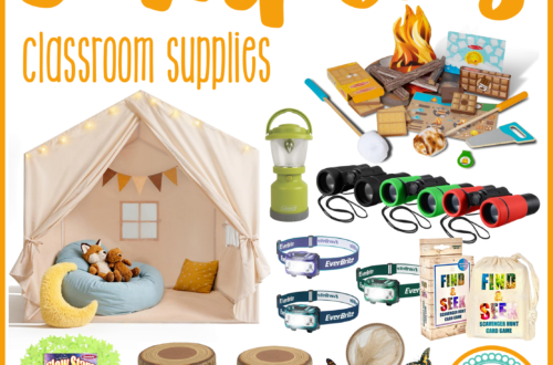 classroom supplies for camping