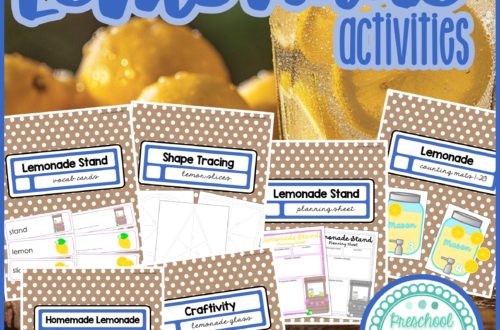 Preschool Lemonade Stand