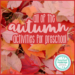 Autumn Preschool Activities