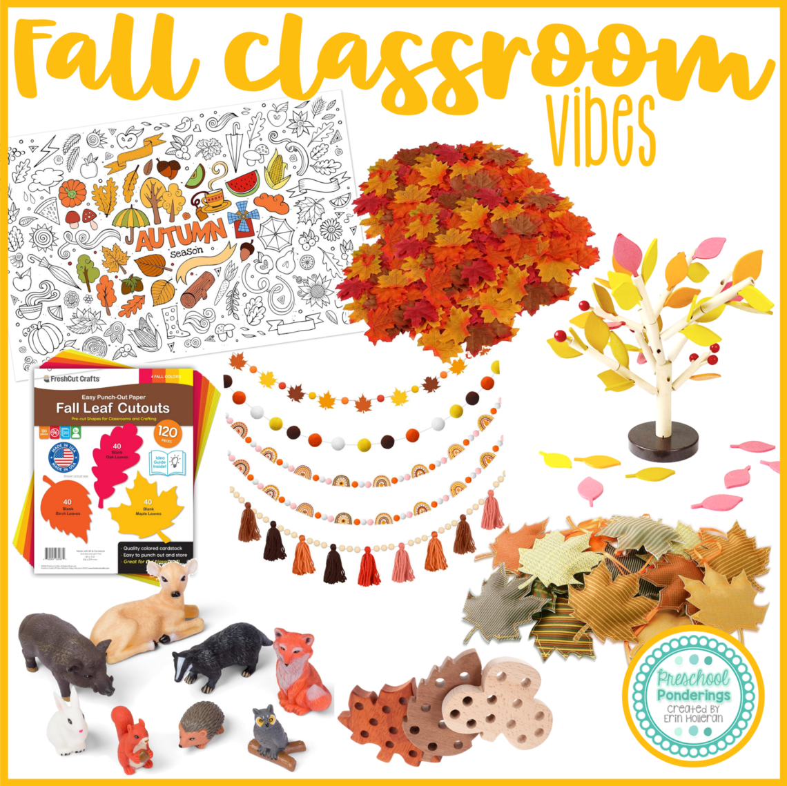 Autumn Classroom Supplies