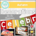 Fall Printable Decorations