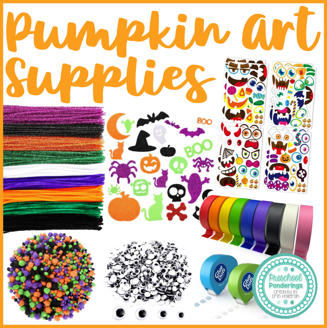 Preschool Pumpkin Art