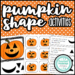 pumpkin shape printable