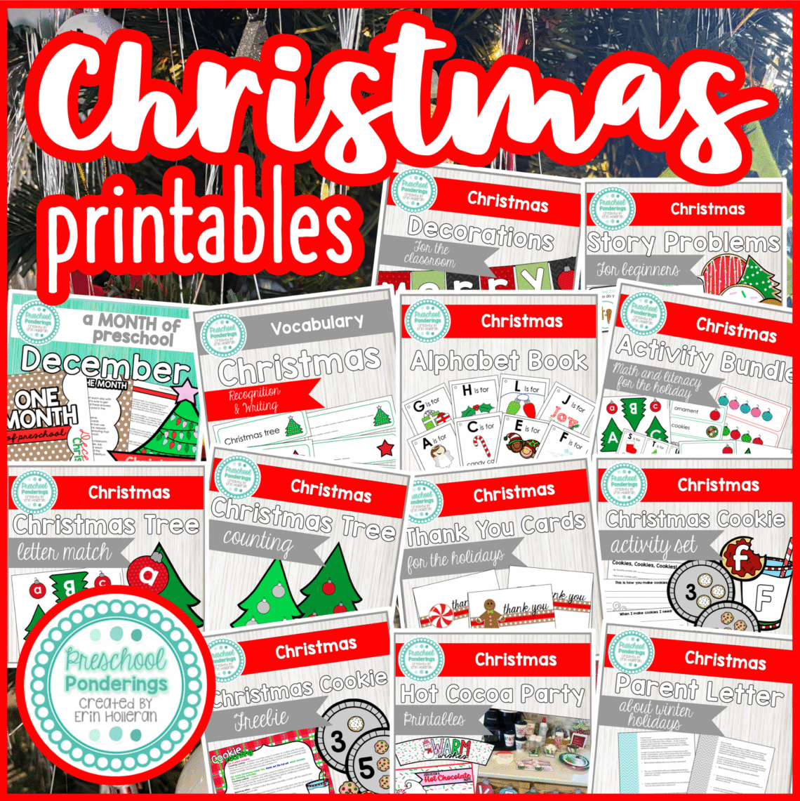  Printable Christmas Activities