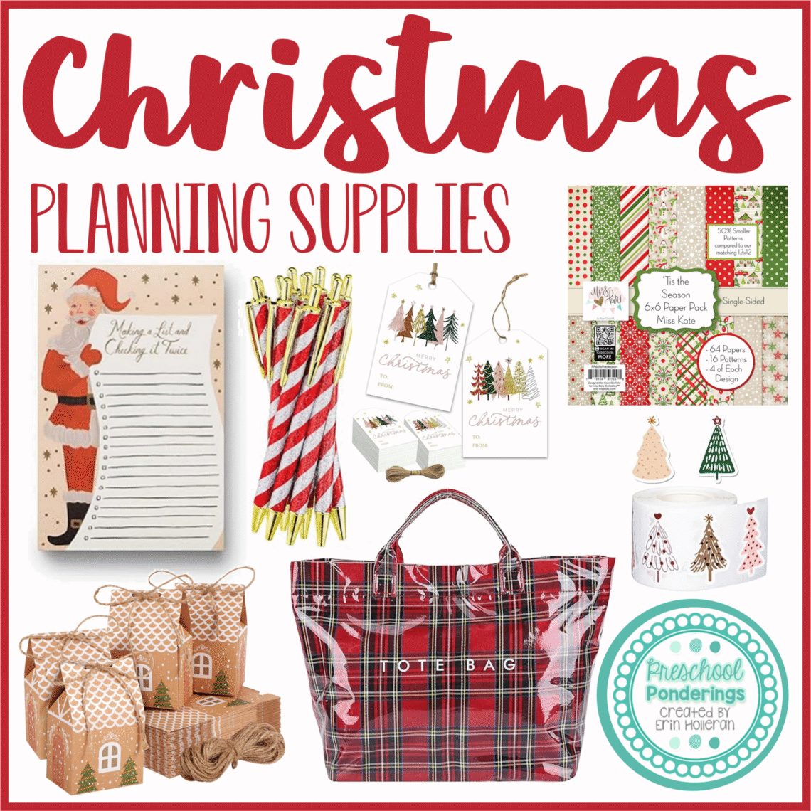 Christmas Planning Supplies