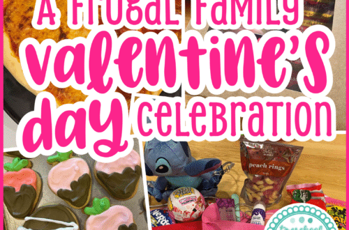 frugal family Valentine's Day