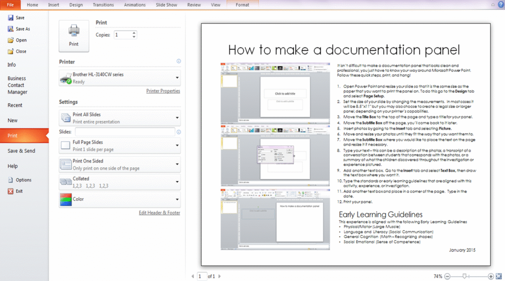 Preschool Documentation