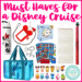 Disney Cruise Packing