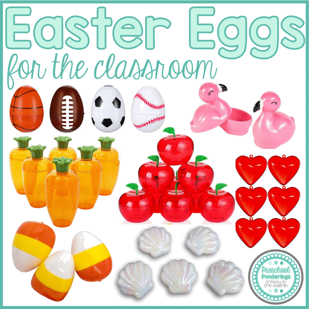Plastic Easter Eggs in the Classroom