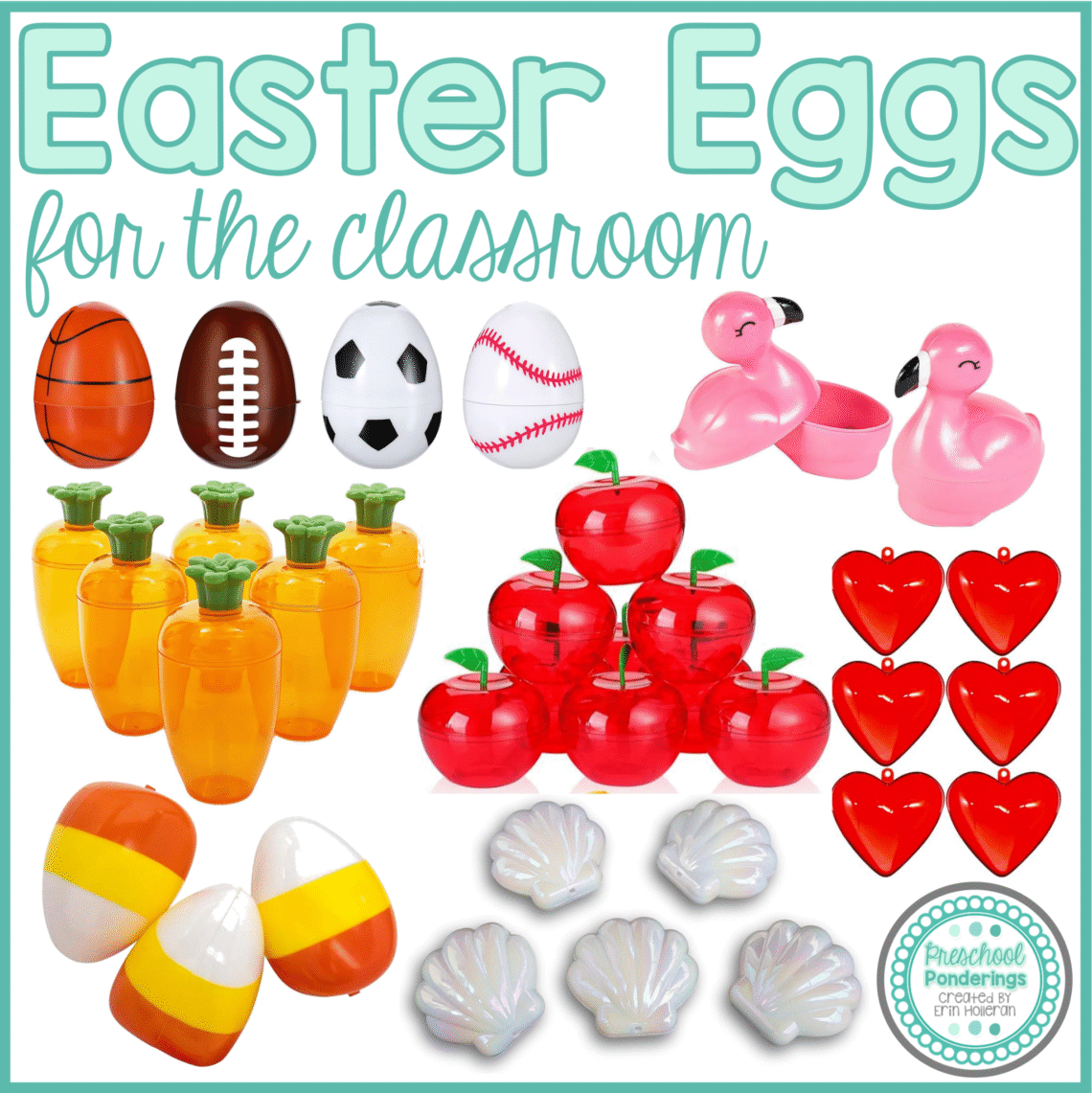 Plastic Easter Eggs in the Classroom