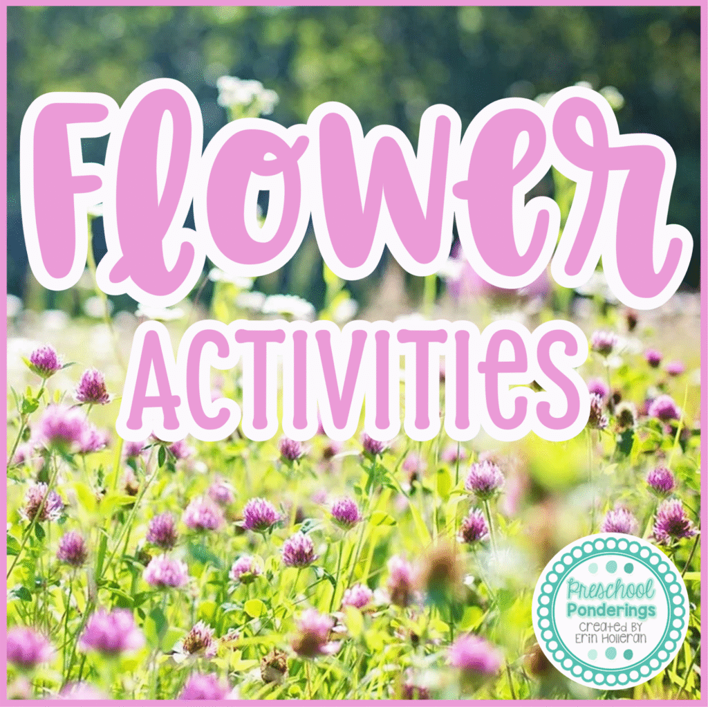 preschool flower activities