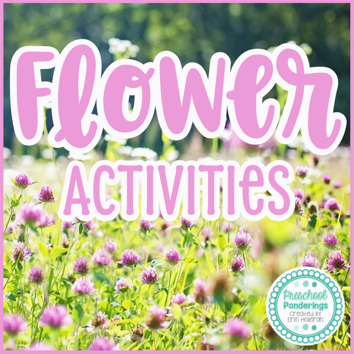 preschool flower activities