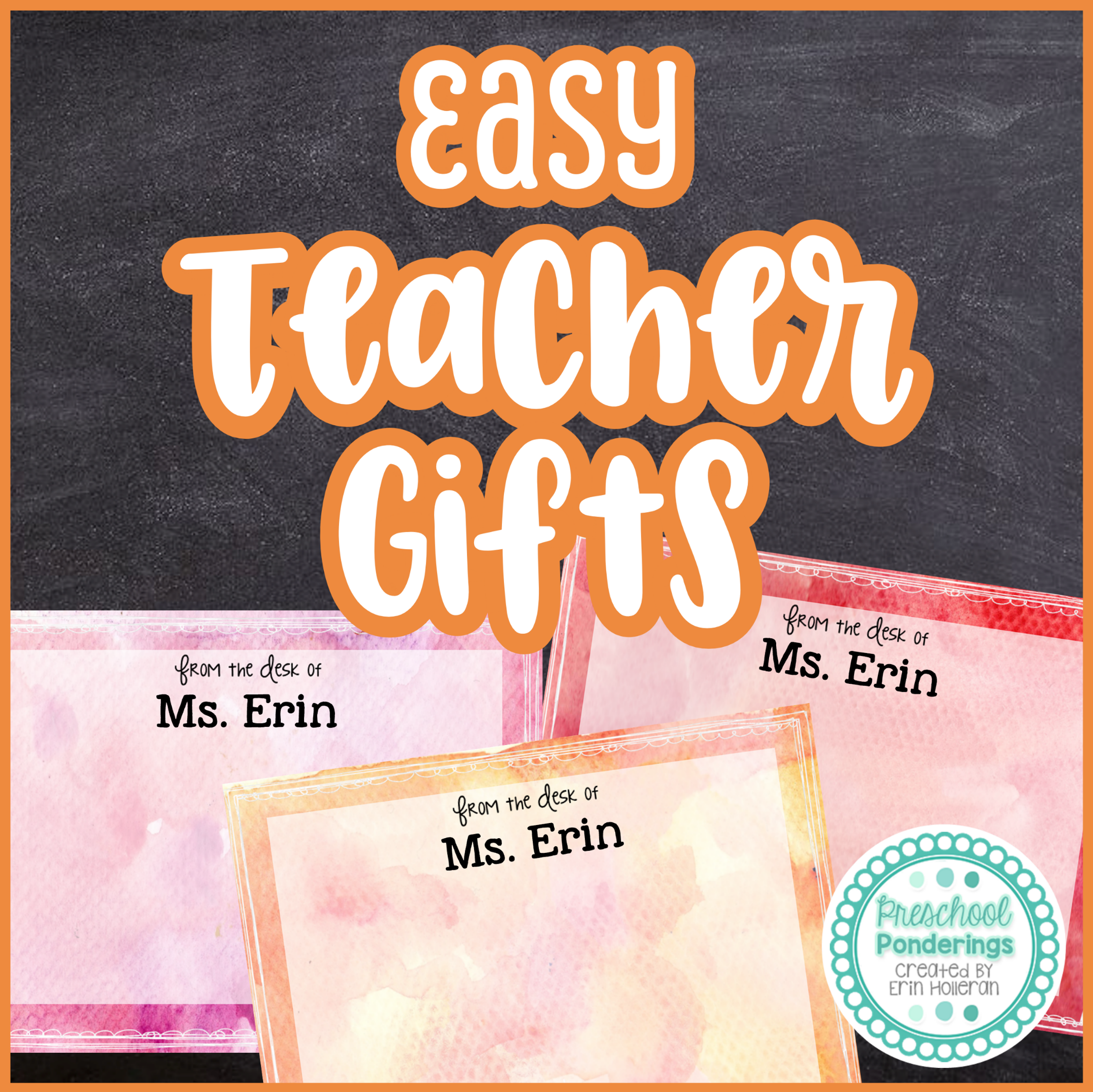 Last Minute Teacher Gift