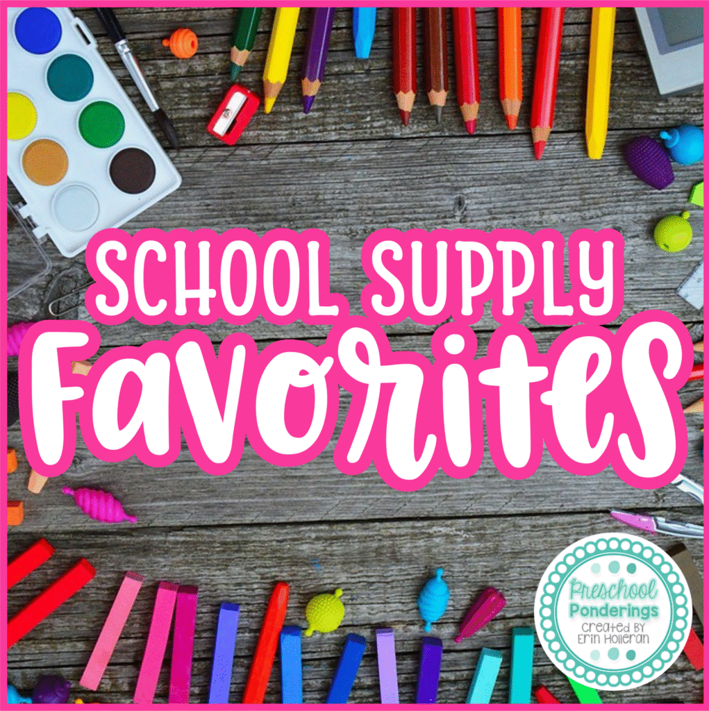 School Supplies Tips for Preschool Teachers